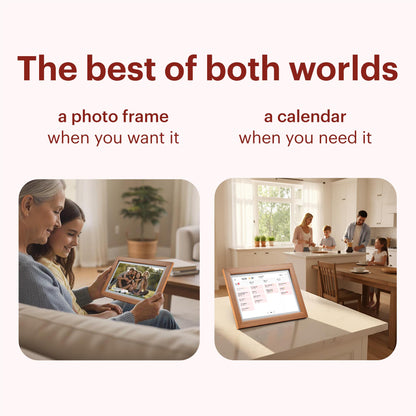 Jackson Frameo Smart Digital Photo Frame 10.1" 16GB (White Oak)