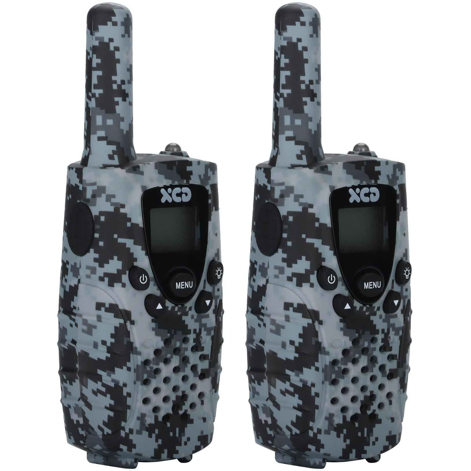 XCD UHF CB 0.5W Handheld Radio 2 Pack (Camo)