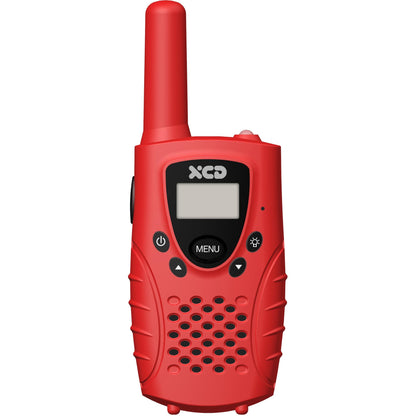 XCD UHF CB 0.5W Handheld Radio 4 Pack (Red/Blue/Yellow/Black)