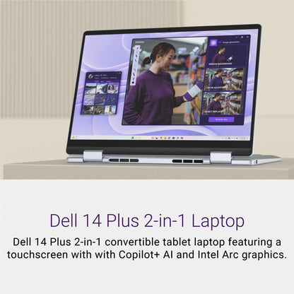 Dell 14 Plus 14" FHD+ 2-in-1 Laptop (Intel Core Ultra 7)[1TB]