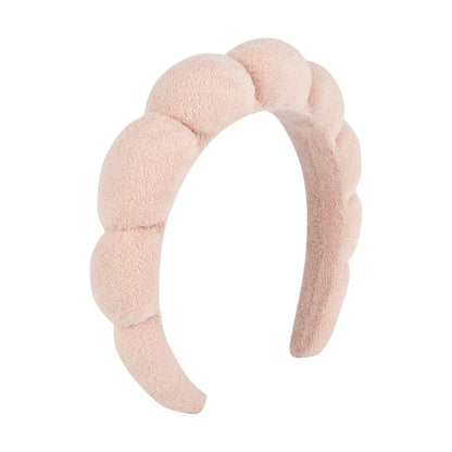 OXX Bodycare Scallop-Shaped Beauty Headband - Peach