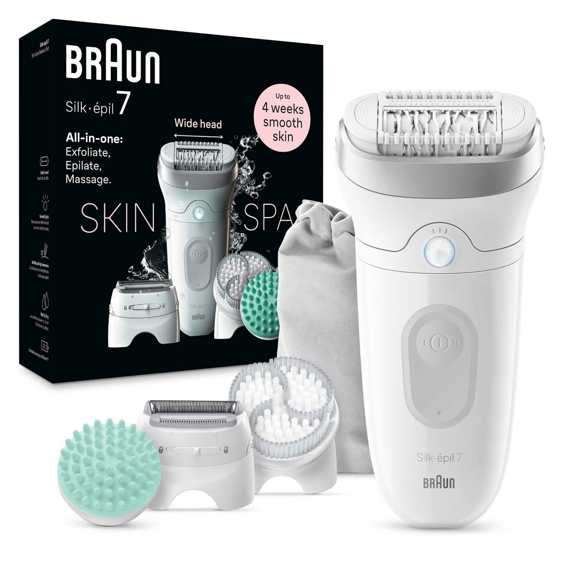 Braun Silk-épil 7 SkinSpa Epilator
