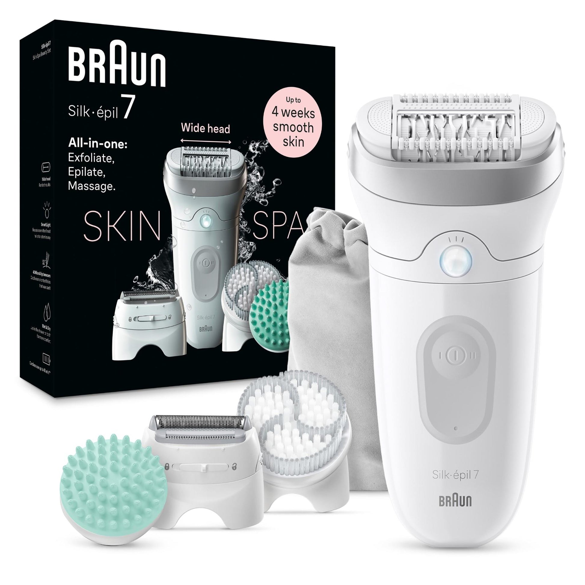 Braun Silk-épil 7 SkinSpa Epilator