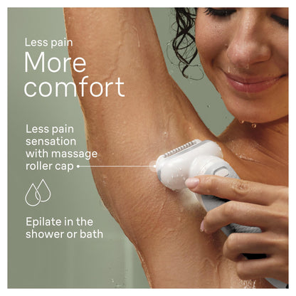 Braun Silk-épil 9 Wet & Dry Epilator (Silver)