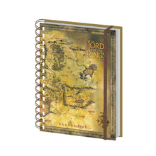 Lord Of The Rings - Map Wiro Notebook