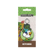 Minecraft - Chicken Jockey PVC Keyring