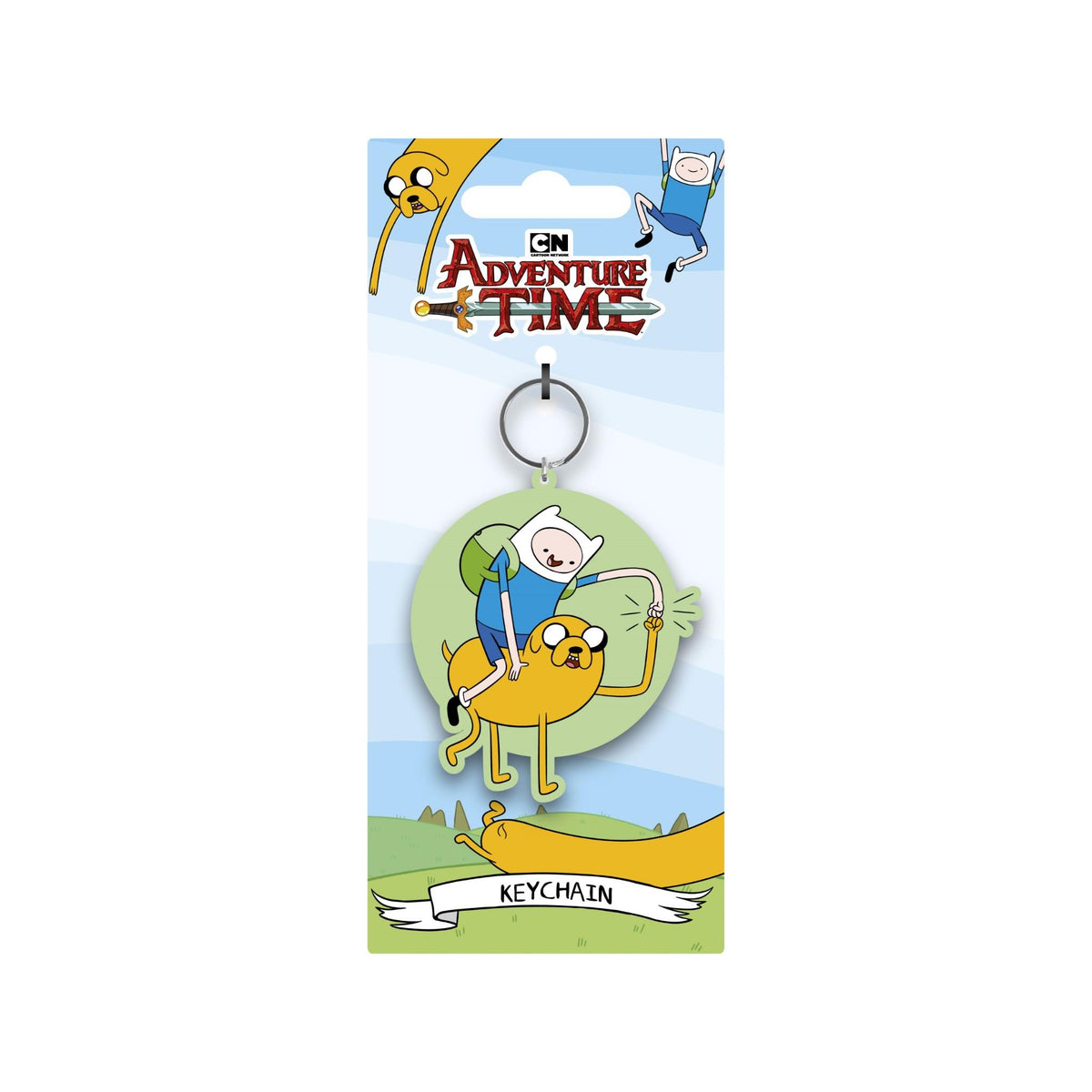 Adventure Time - Fist Bump PVC Keyring
