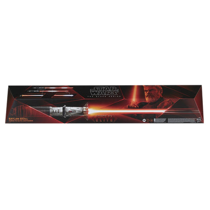 Star Wars The Black Series Force FX Elite Baylan Skoll Lightsaber