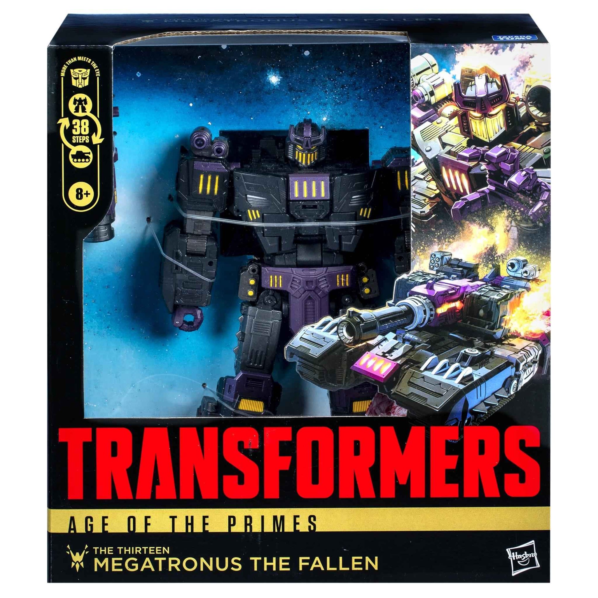 Transformers - Age Of The Primes: Leader Class: The Thirteen - Megatronus The Fallen Figure