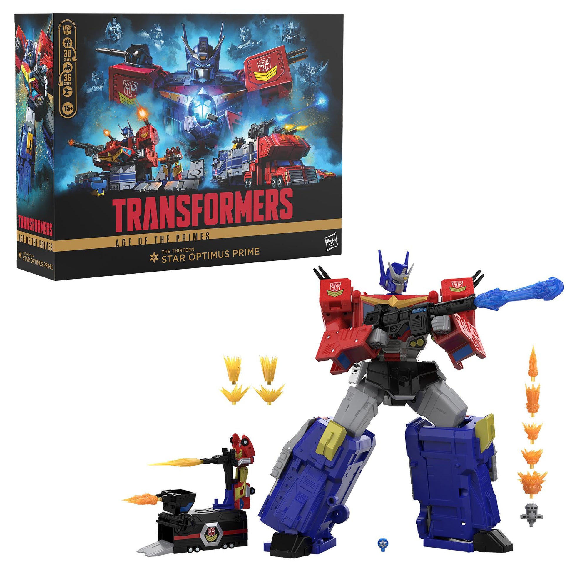 Transformers - Age Of The Primes: Titan Class: The Thirteen Star Optimus Prime Figure