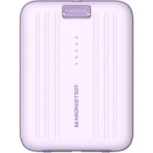 Monster 10K 22.5W Portable Power Bank (Purple)