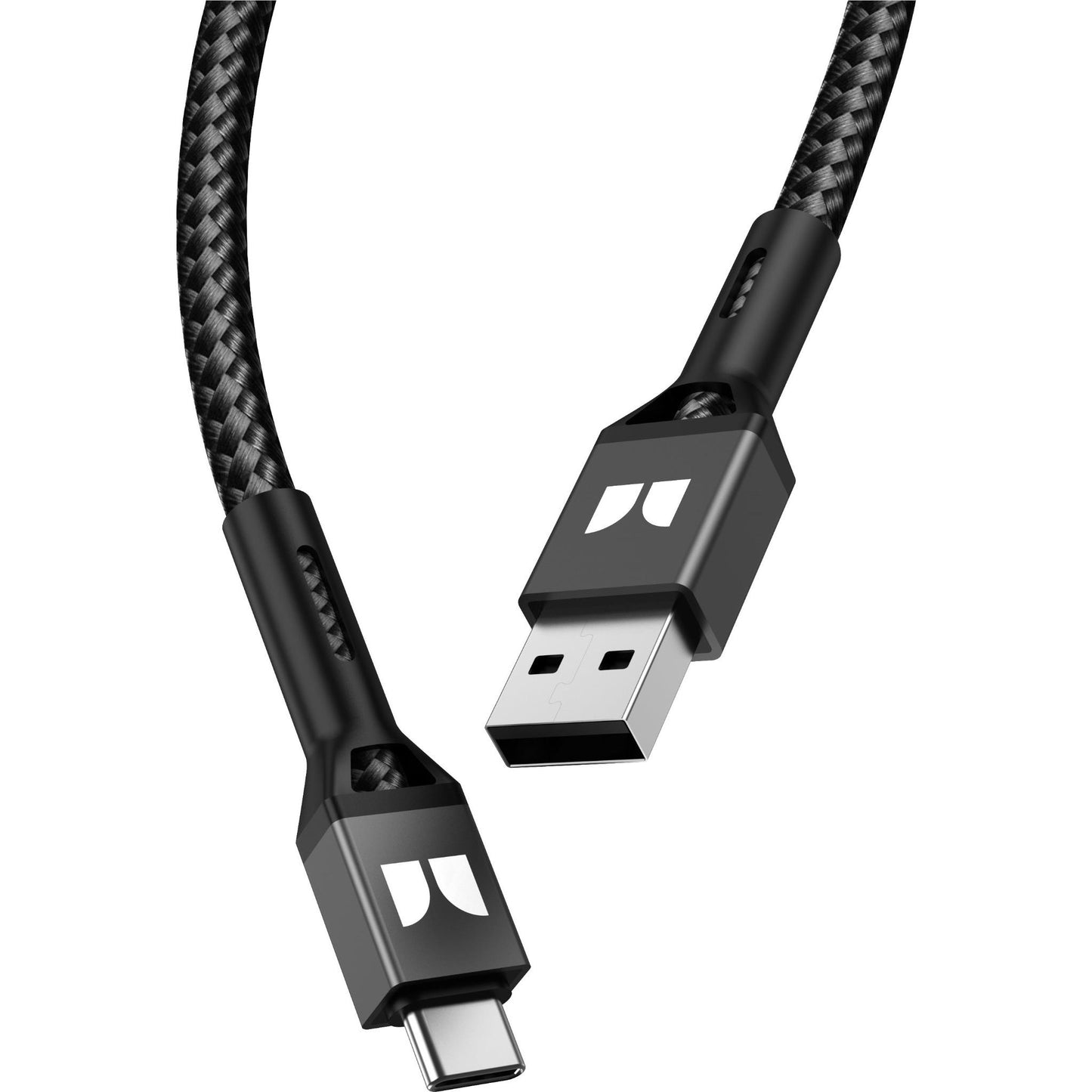 Monster 60W USB-C to USB-A Cable 2m (Black)