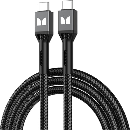 Monster 100W USB-C to USB-C Cable 1.2m (Black)