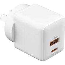 Monster 35W GaN USB-C/A Port Wall Charger (White)