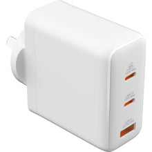 Monster 120W GaN USB-C/A Port Wall Charger (White)