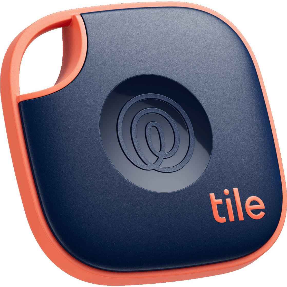 Tile Mate Bluetooth Tracker 1 Pack (Navy/Orange)