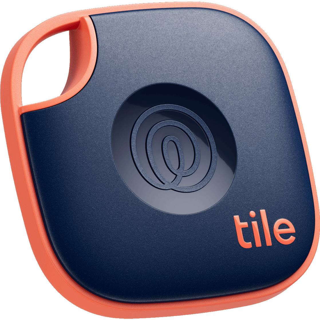 Tile Mate Bluetooth Tracker 1 Pack (Navy/Orange)