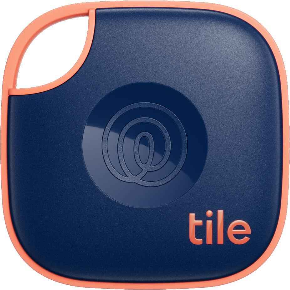 Tile Mate Bluetooth Tracker 1 Pack (Navy/Orange)