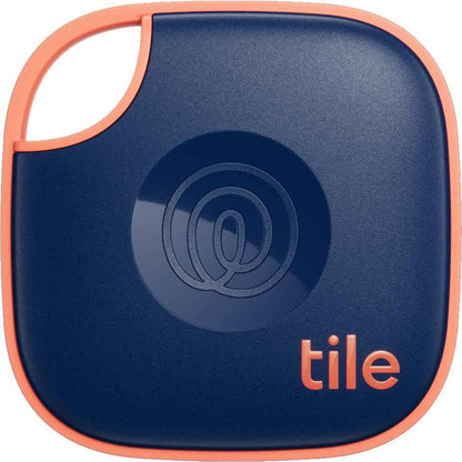 Tile Mate Bluetooth Tracker 1 Pack (Navy/Orange)
