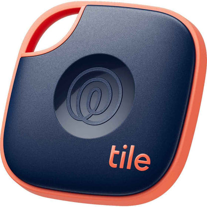 Tile Mate Bluetooth Tracker 1 Pack (Navy/Orange)