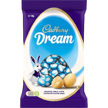 Cadbury Dream White Chocolate Easter Eggs 110g