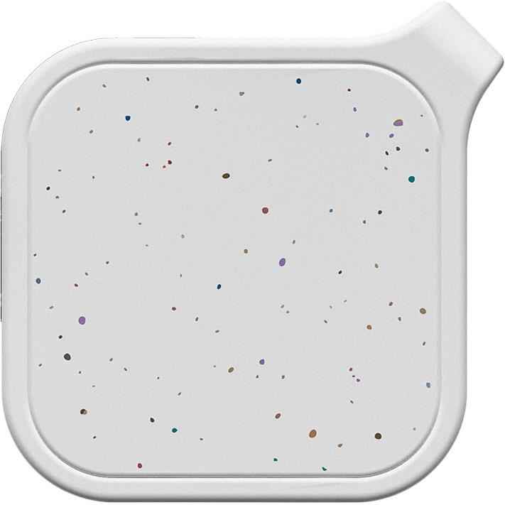 Journey Loc8 Fob Apple/Google Find My Rechargeable Bluetooth Tracker (Sparkle White)