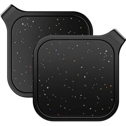 Journey Loc8 Fob Apple/Google Find My Rechargeable Bluetooth Tracker 2 Pack (Black)