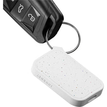 Journey Loc8 Tag Apple/Google Find My Rechargeable Bluetooth Tracker (Sparkle White)