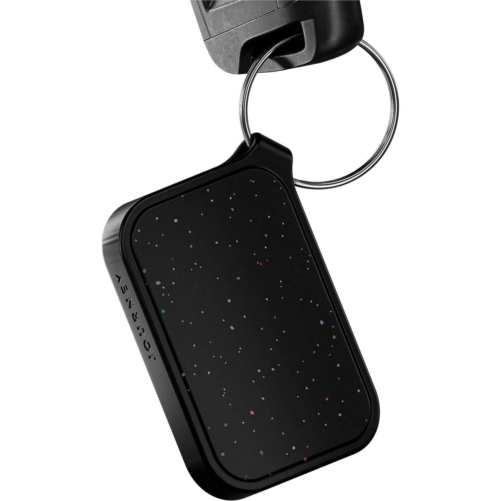 Journey Loc8 Tag Apple/Google Find My Rechargeable Bluetooth Tracker (Black)