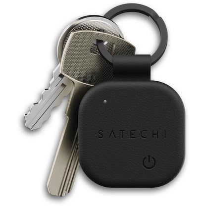 SATECHI Vegan-Leather FindAll Keychain (Black)