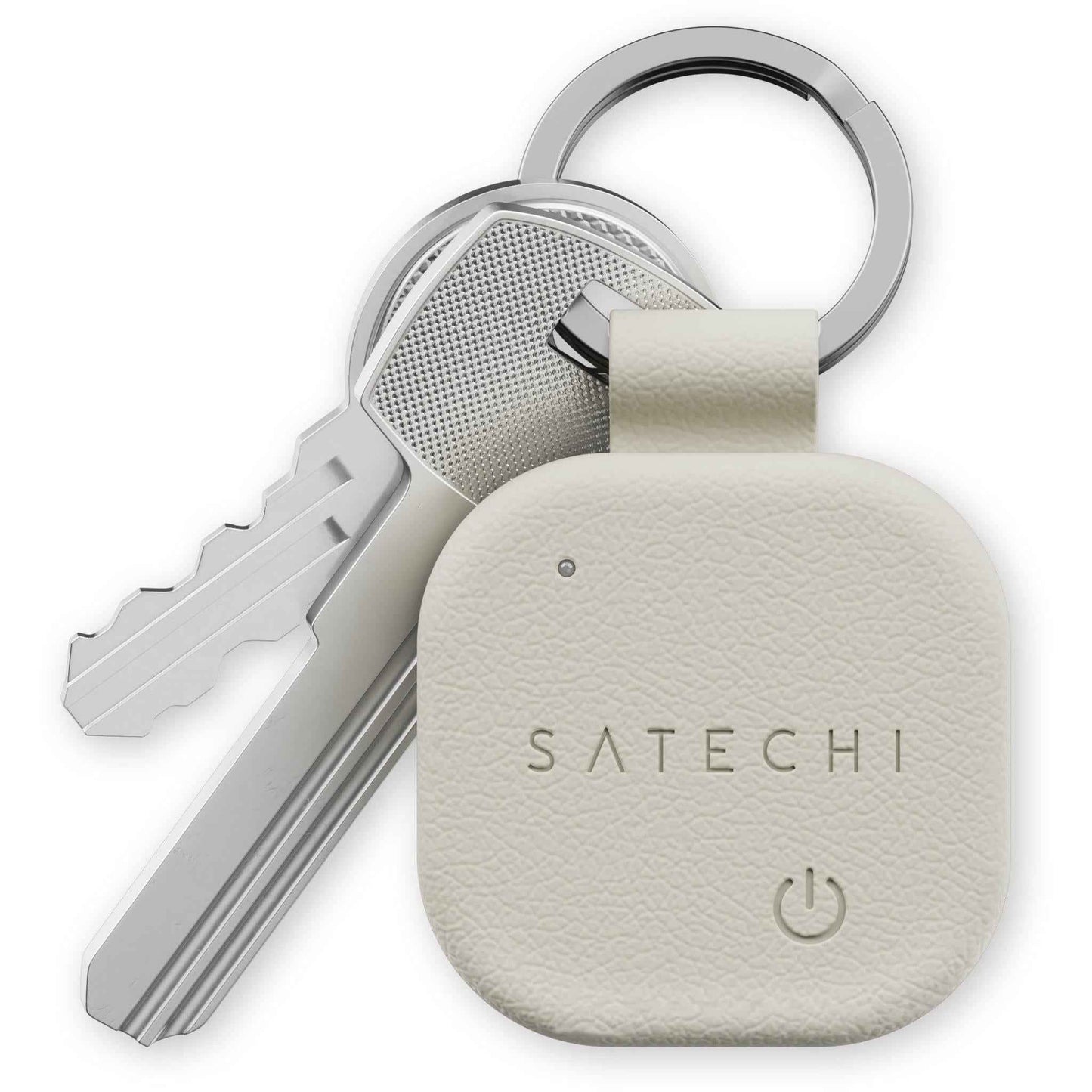 SATECHI Vegan-Leather FindAll Keychain (Sand)