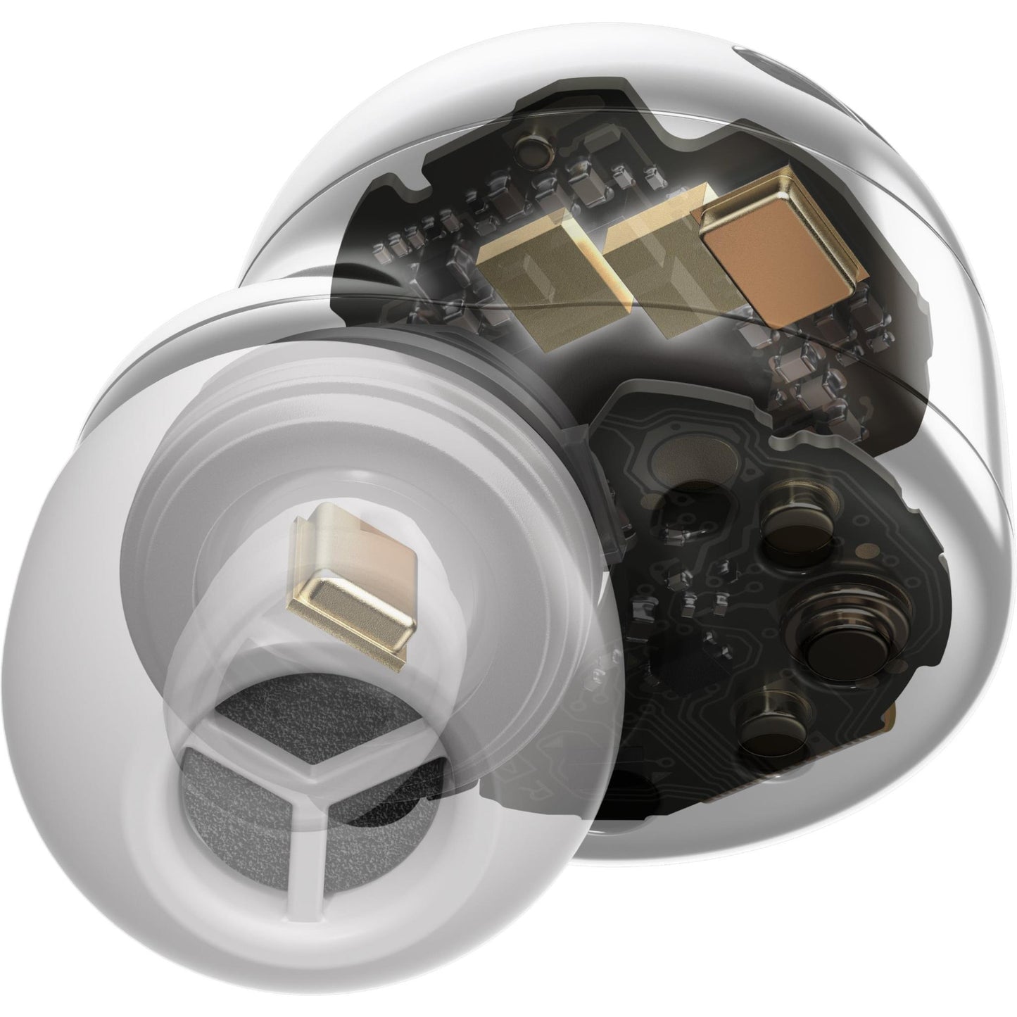 Technics AZ100 Premium True Wireless Noise Cancelling In-Ear Headphones (Silver)