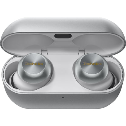 Technics AZ100 Premium True Wireless Noise Cancelling In-Ear Headphones (Silver)
