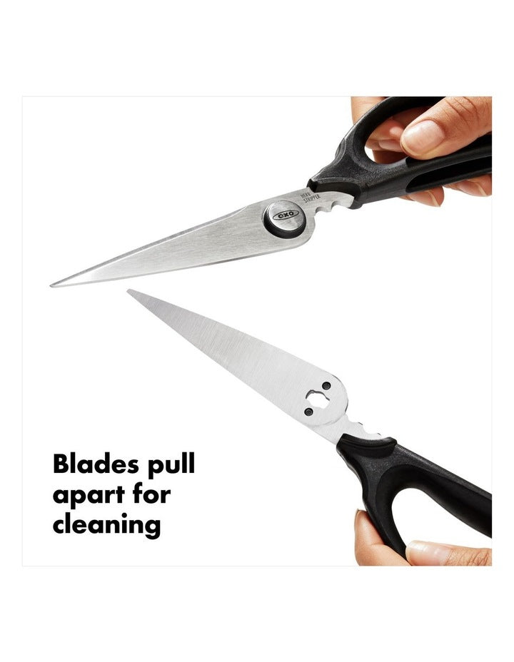 Kitchen and Herb Scissors in Black