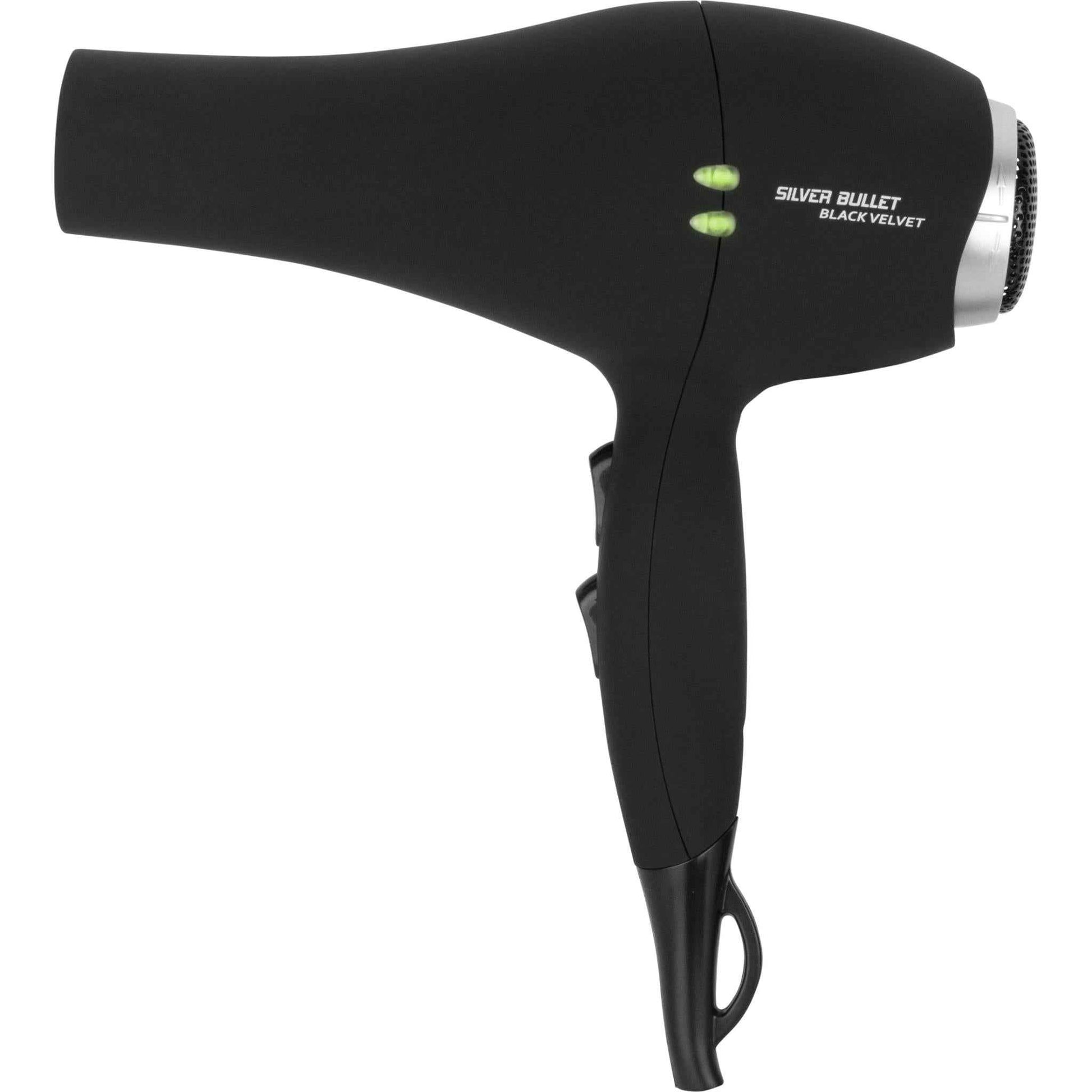 Silver Bullet 2000W Hair Dryerwith Diffuser (Black Velvet)