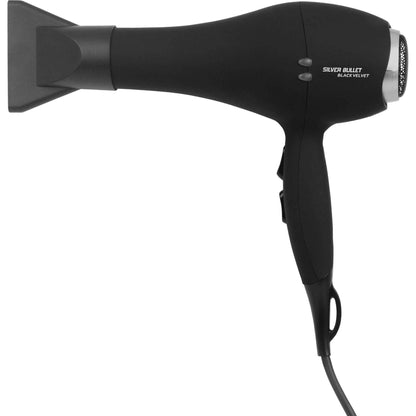 Silver Bullet 2000W Hair Dryerwith Diffuser (Black Velvet)