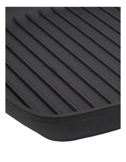 Cast Iron Seasoned Grill Pan 27cm in Black