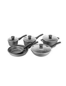 Classic Non-Stick 6 Piece Cookset in Black