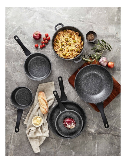 Classic Non-Stick 6 Piece Cookset in Black