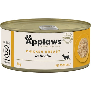 Applaws Chicken Breast Tin Wet Cat Food 70g