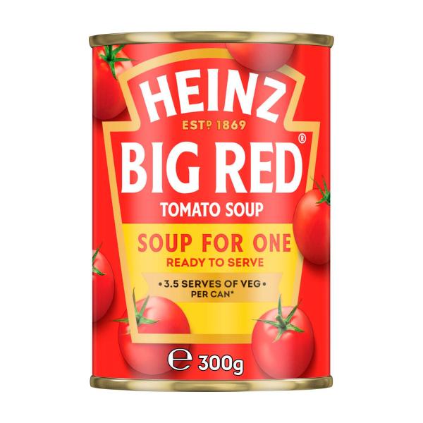 HEINZ SOUP FOR ONE SOUP:TOMATO BIG RED:.:300 GRAM