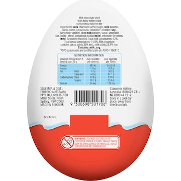 Kinder Surprise Maxi Egg Natoons 100g