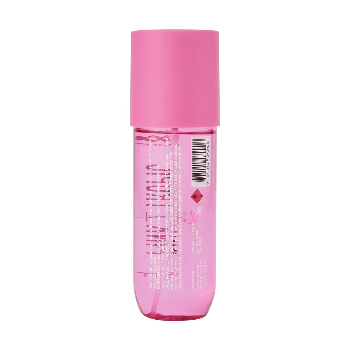 OXX Fragrance Pink Tropic Summer Solstice Body Mist - Tropical Flower, Jasmine and Musk