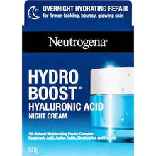 Neutrogena Hydro Boost Hyaluronic Acid Night Cream Face Moisturiser 50g