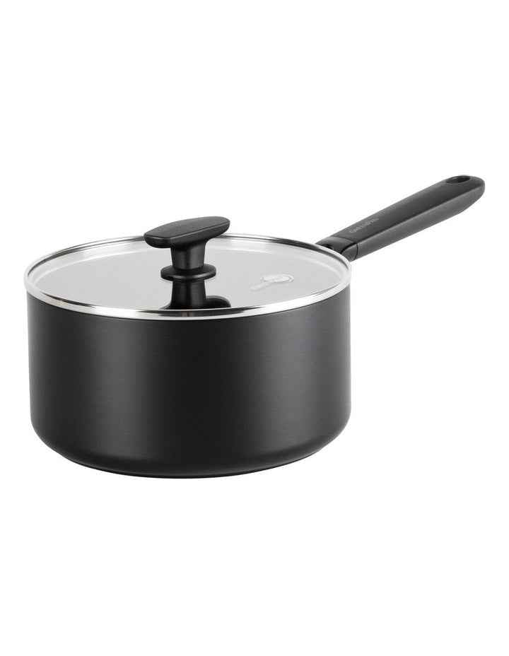 Smartshape Covered Saucepan 20cm  Black PFAS-free