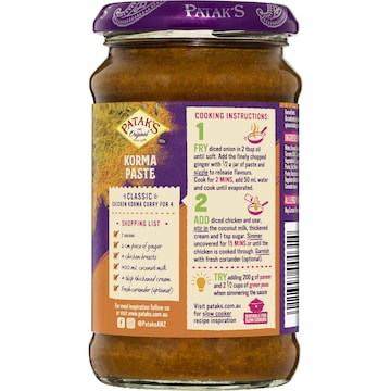 Patak's Korma Curry Paste 283g