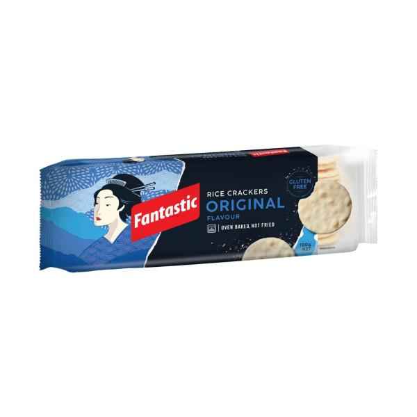 FANTASTIC RICE CRACKERS ORIGINAL 100G