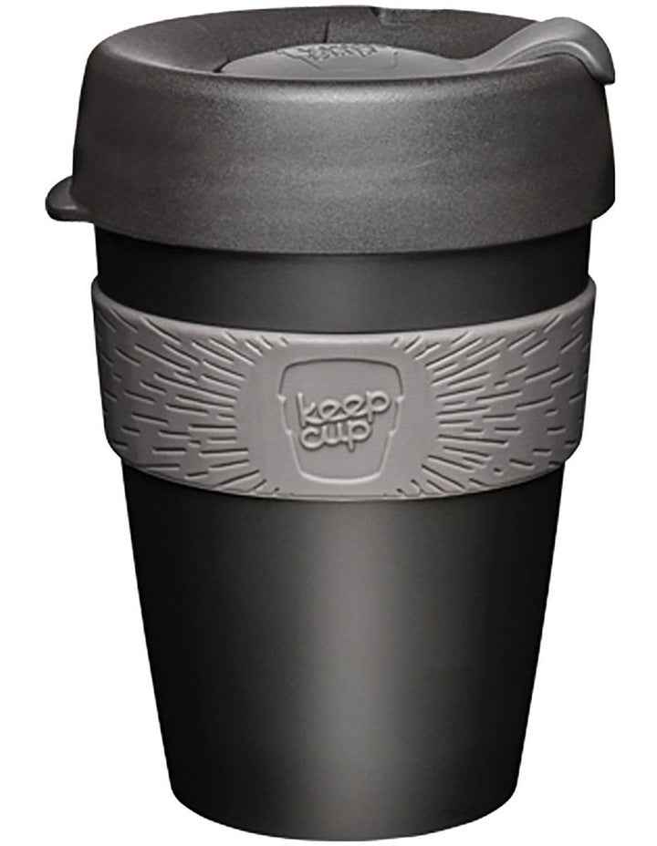 Original Reusable Plastic Cup M 12oz/340ml in Black