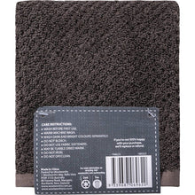 Inspire Premium Face Washer Charcoal 2 Pack