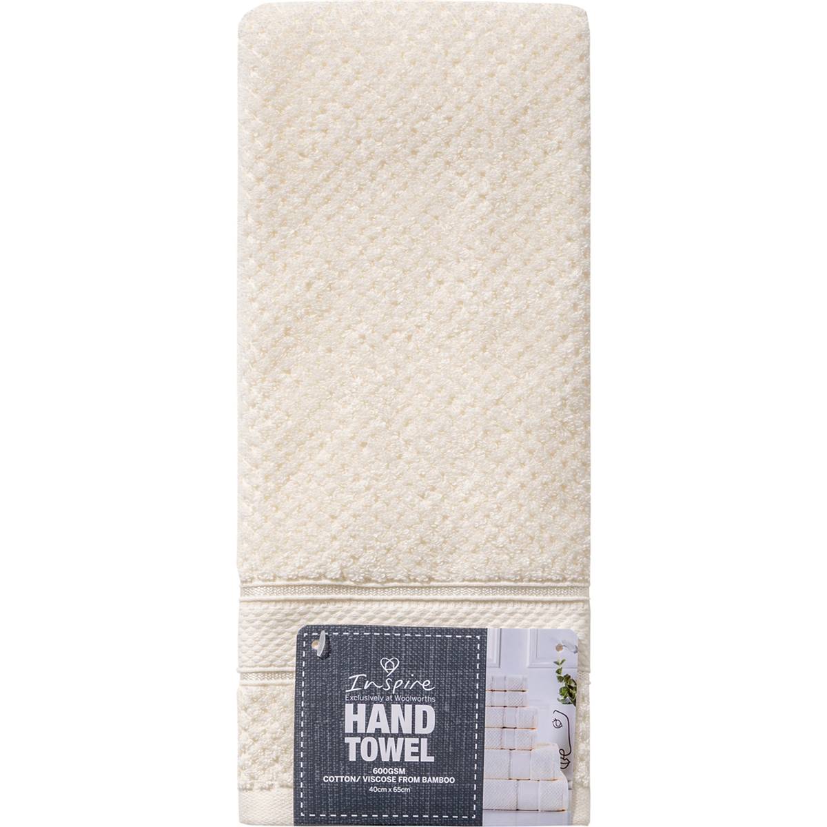 Inspire Premium Hand Towel Cream Each